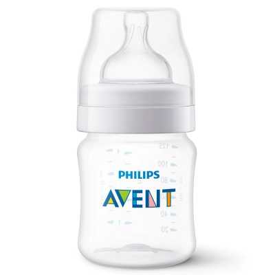 Бутылочка 125мл пластик Anti-colic 0+ AVENT 