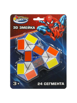 Логическая игра змейка паук, блист.19*14*5см ИГРАЕМ ВМЕСТЕ в