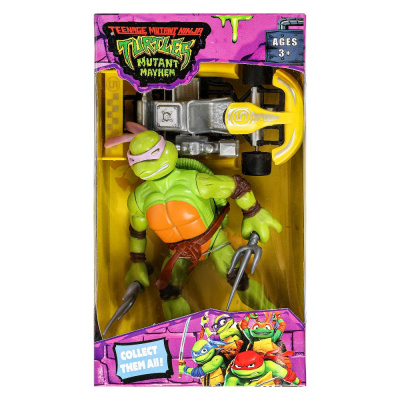 Фигурка черепашки ниндзя С МАШИНКОЙ 