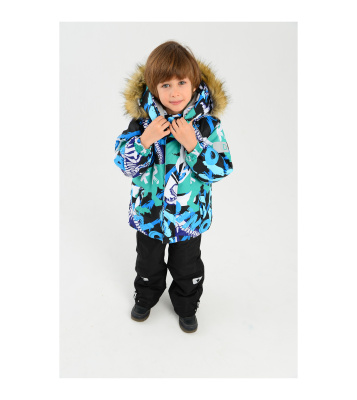 Куртка+полукомбинезон для мальчика Malek Baby принт №23