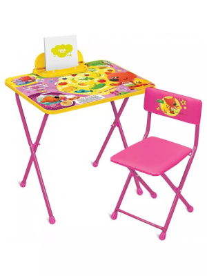 Комплект мебели стол+стол МиМиМишки с лисичкой Nika Kids*