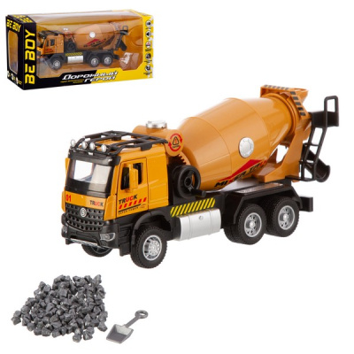 Набор "Строительная площадка" "BeBoy" машинка инерц. металлическая, свет. и звук. эффекты, подвижные