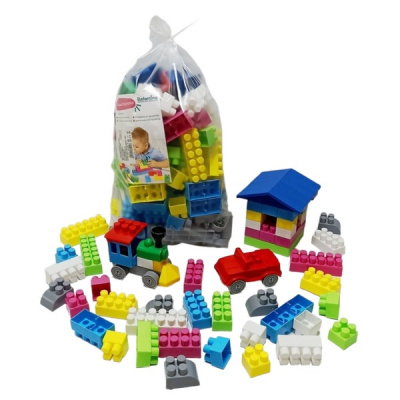 Конструктор "Elefantino", 95 деталей, в/п 35*20*10 см