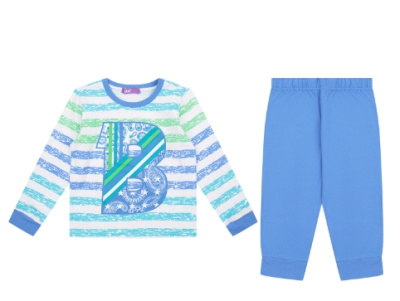 Пижама для мальчиков BATIK мультиколор/голубой