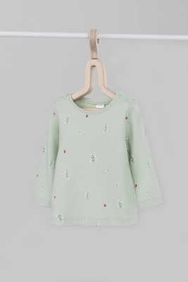 Джемпер Crockid зеленая лилия ландыши