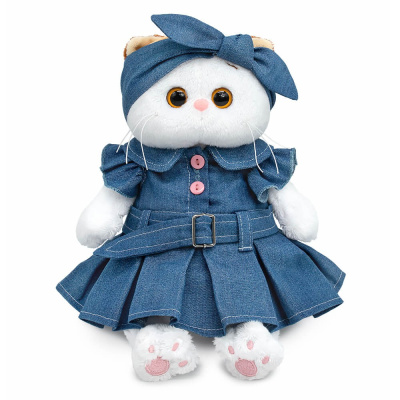 Ли-Ли Кошечка в платье "Деним" LK24-176