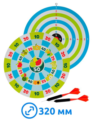 Дартс круглый d 320мм, 32*32*1 см