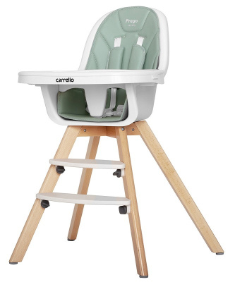 Стул для кормления CARRELLO Prego зеленый*
