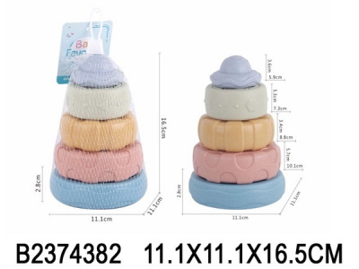 Пирамидка, в сетке 11,1*11,1*16,5 см