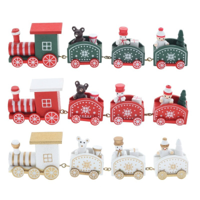Изделие декоративное "Поезд", L19,5 W2,5 H4,5 см, 3в.