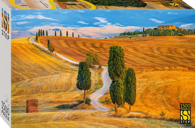 Пазл 1500 Дорога гладиатора, Италия 83079 Степ /9/