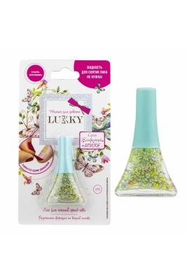 ЛАК ДЛЯ НОГТЕЙ 1TOY LUCKY PEEL-OFF, КОНФЕТТИ-МИКС