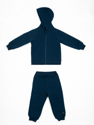 Толстовка + брюки Bodo глубокий синий