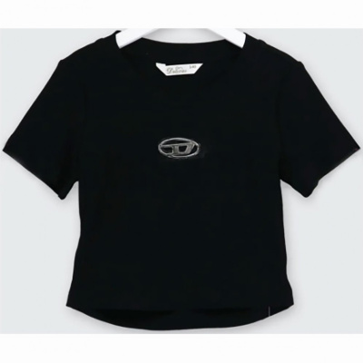 Футболка с коротким рукавом для девочки Deloras черный