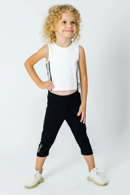 Велосипедки для девочки Deloras черный