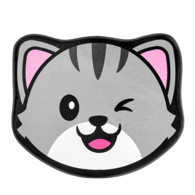 Плюшевый коврик c эффектом памяти 50x60 см Кот Roxy Kids