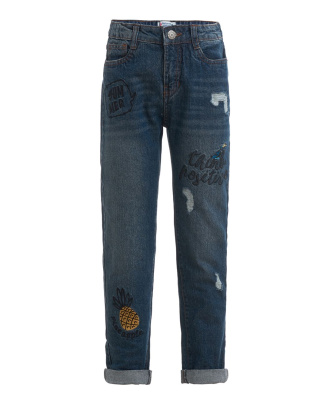 Джинсы для девочек Button Blue
