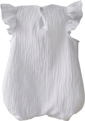 Боди-песочник с крылышками KiDi Муслин молоко