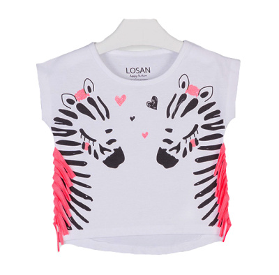 Футболка с коротким рукавом для девочки LOSAN