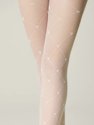 Колготки для девочки Conte Alice белый