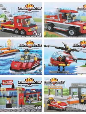 Конструктор "Fire rescue" 21 x 9 x 5 см(85  дет.)