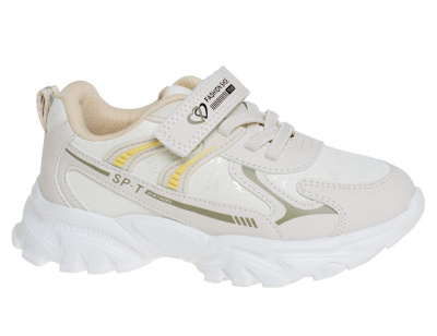 Кроссовки для девочки Сказка бежевый