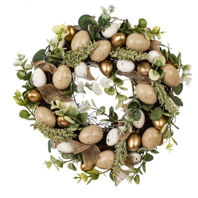 Изделие декоративное Венок пасхальный L32 W7,5 H31 см
