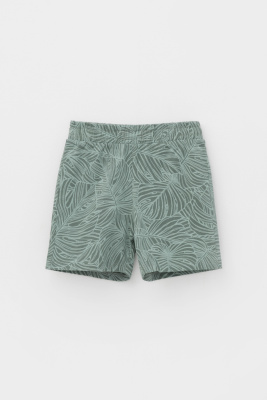 Шорты Crockid зеленый мох тропики к460