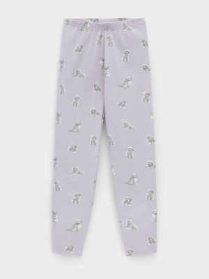 Брюки для девочки Crockid сиреневый 3710 Н090 к647