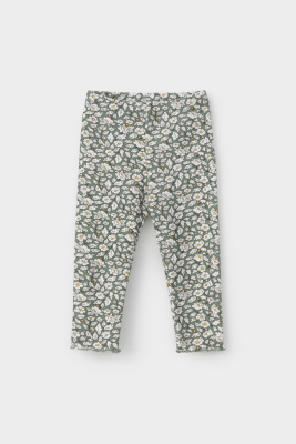 Лосины Crockid весенний зеленый винтажные цветы к529