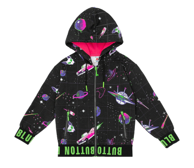 Толстовка для девочки Button Blue