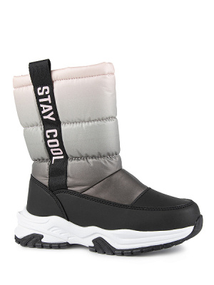 Сапоги для девочки Kapika черный-розовый