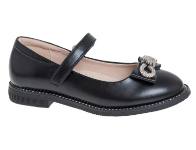 Туфли для девочки Сказка черный