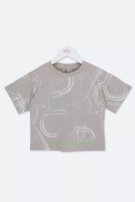 Футболка с коротким рукавом для мальчика Deloras молочный