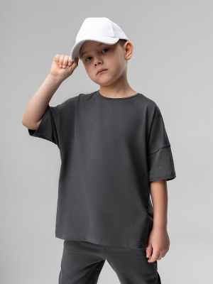 Футболка с коротким рукавом Bodo темно-серый