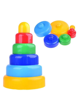 Пирамидка 22см. 6дет /Новокузнецк/