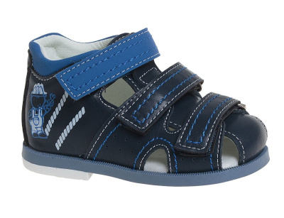 Сандалии для мальчика Сказка синий