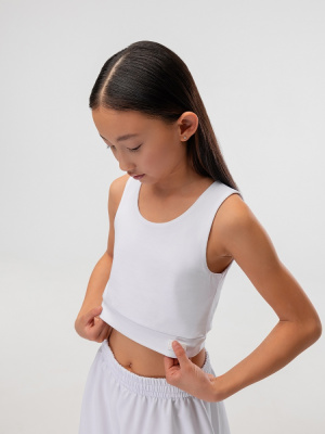 Топ для девочки Bodo белый