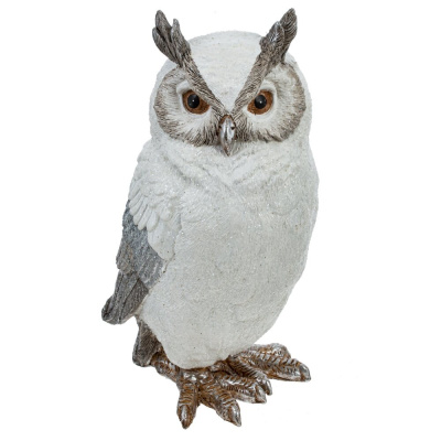 Фигурка декоративная Сова L9 W7,5 H15 см, 2в.
