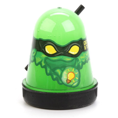 Слайм светится в темноте (зеленый) 130 гр Slime Ninja