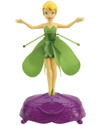 Фея парящая в воздухе в зеленом платье  Flying Fairy Disney