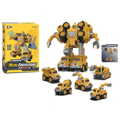 Трансформер 0783-369 5 в 1 Стройка металл в кор.