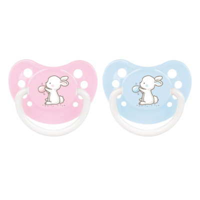 Пустышка силиконовая 6-18 м анатомическая Little cuties Canpol Babies