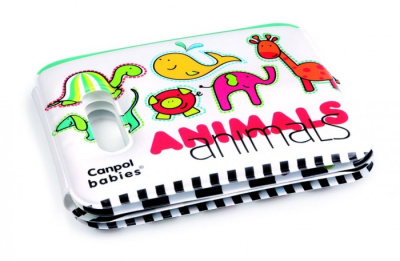 Книжка мягкая с пищалкой, 6м+, Colourful animals