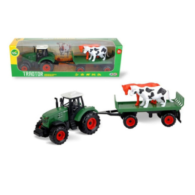 Набор "Фермер" инерц., трактор с прицепом, животные, в/к 31*7*9 см