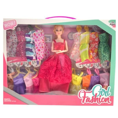 Кукла с аксессуарами, в/к 42*32*6 см