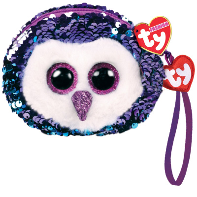 TY Fashion Flippables Кошелек детский мягконабивной Сова MOONLIGHT TY Toys