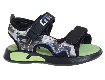 Сандалии для мальчика Сказка черный