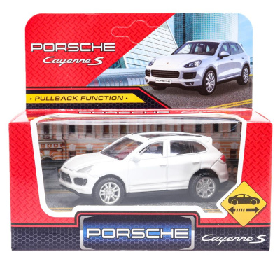 Модель металл porshe cayenne 9см инерция. Технопарк 