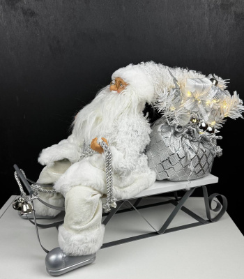 Дед Мороз в санях